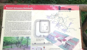 Kastell Anhausen - Heimbach - Deutschland Kastell Anhausen - Heimbach - Deutschland