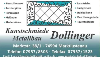 Kunstschmiede Metallbau Dollinger - Kreßberg