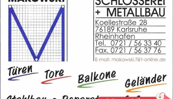 Makowski Schlosserei + Metallbau - Karlsruhe