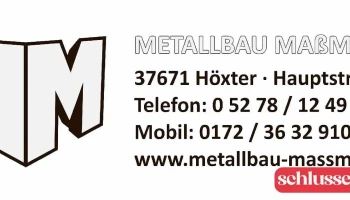 Metallbau Maßmann - 37671 Höxter