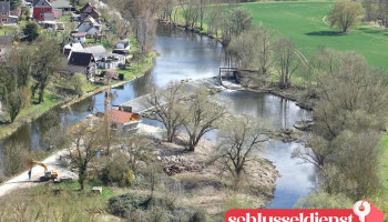 Saale-Wehr Dornburg - Deutschland Saale-Wehr Dornburg - Deutschland