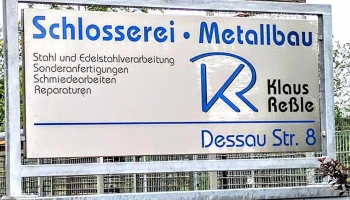 Schlosserei und Metallbau Reßle GmbH - Dessau-Straße 8