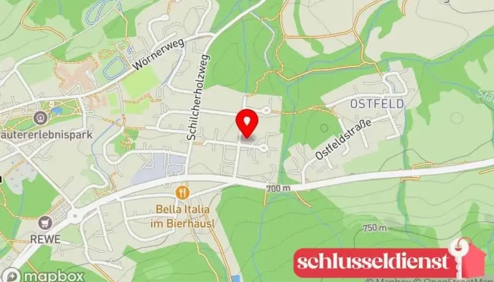 Karte von A. H. Metallverarbeitung Metallverarbeitungsunternehmen in Bad Heilbrunn