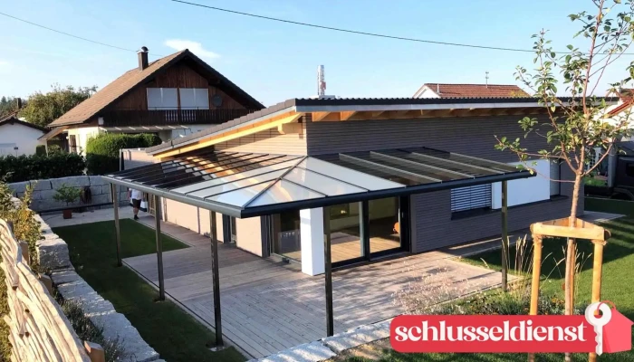 Abe Alu -  System Bau Gmbh   Wintergarten Terrassendach Balkonverglasung Carport Glasschiebewand Metallbau Schlosserei Alle - Haiterbach