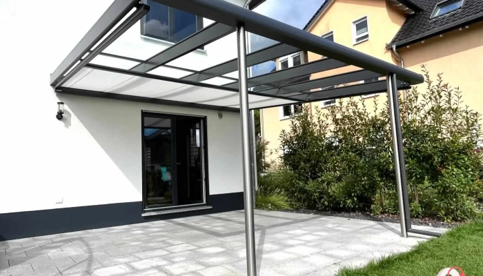 Abe Alu -  System Bau Gmbh   Wintergarten Terrassendach Balkonverglasung Carport Glasschiebewand Metallbau Schlosserei Aussenbereich - Haiterbach