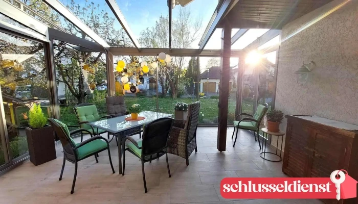 Abe Alu -  System Bau Gmbh   Wintergarten Terrassendach Balkonverglasung Carport Glasschiebewand Metallbau Schlosserei Innenansichten - Haiterbach