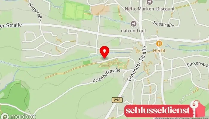 Karte von Abele Treppen-, Geländer-Metallbau Metallbauunternehmen in Gschwend