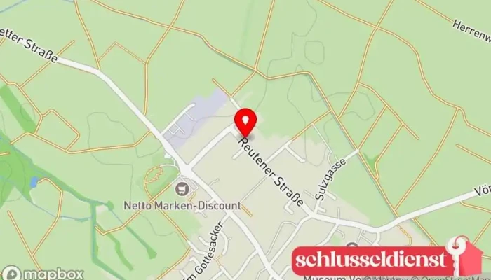 Karte von Albert Scheer Metallwerkstatt in Vörstetten