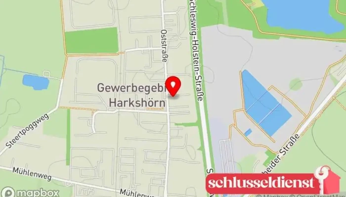 Karte von ALCON Metallbau und Schlosserei GmbH Metallbauunternehmen in Norderstedt
