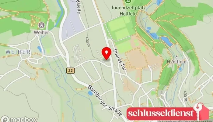 Karte von Alexander Brak Metallwerkstatt in Hollfeld