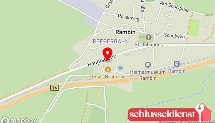 Karte von Alte Pommernkate - Hof-Café Café in Rambin