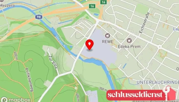 Karte von Alte Schlosserei Kulturzentrum in Lauchringen
