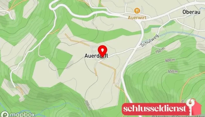 Karte von Andreas Aschauer Metallwerkstatt in Berchtesgaden