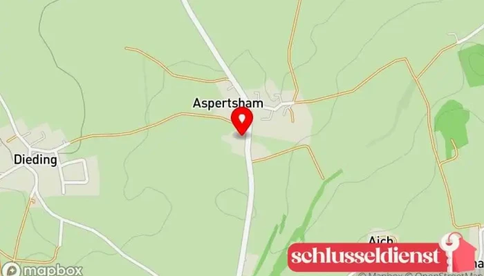 Karte von Andreas Brand Schlosserei und Metallbau Metallbauunternehmen in Trostberg