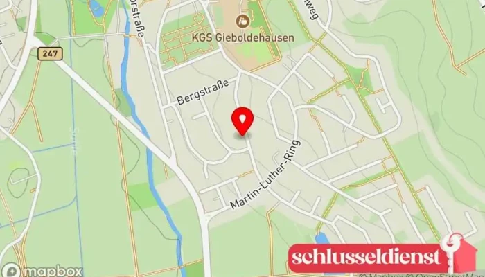 Karte von Andreas und Hubertus Rohde GbR Möbeltischler, Auftragnehmer für den Innenausbau, Fensteranbieter in Gieboldehausen