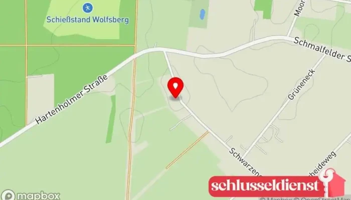 Karte von Antennen, Sicherheit & Technik* Inh. Jörg Dunker Anbieter von Sicherheitssystemen, Antennendienst, Technischer Berater in Hartenholm