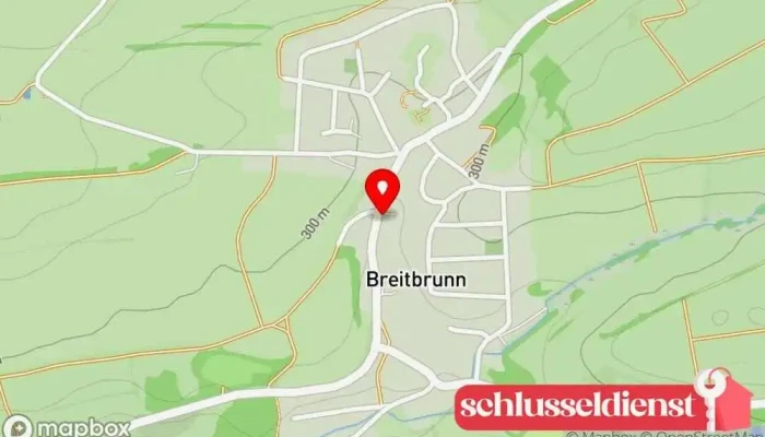 Karte von Anton Kirchner Metallbauunternehmen in 96151 Breitbrunn
