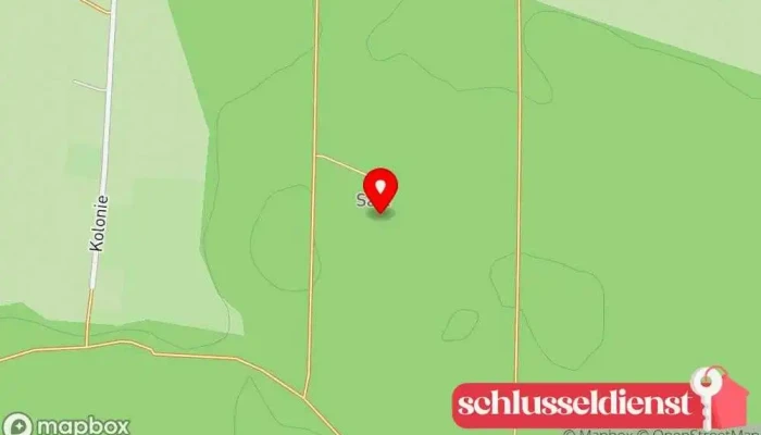 Karte von Apostelsteine Sehenswürdigkeit in Saal