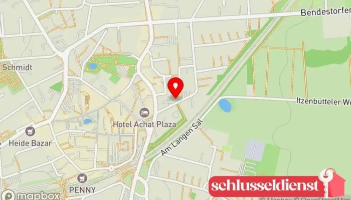 Karte von Arnold Kahnenbley Metallbauunternehmen in Buchholz in der Nordheide