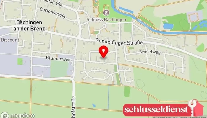 Karte von As Tore Und Metallbau GmbH Metallbauunternehmen in Bächingen an der Brenz