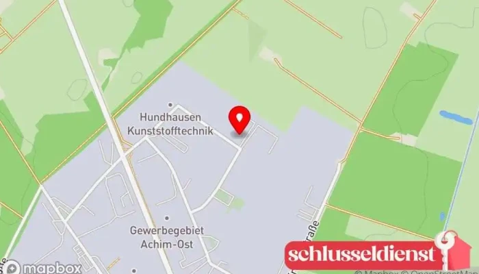 Karte von ASS Metallbau / Industriemontage Metallbauunternehmen in Achim