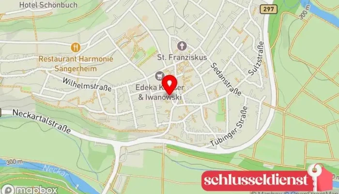 Karte von Atelier Zimmermann Schmied in Pliezhausen