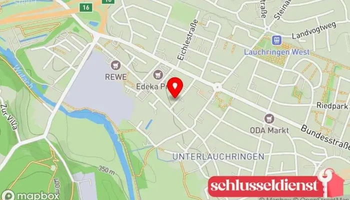 Karte von B. Schmidt Drahtgeflechte Schlüsseldienst in Lauchringen