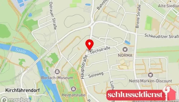 Karte von Bau- und Kunstschlosserei Roland Hesse Hersteller in Bad Dürrenberg