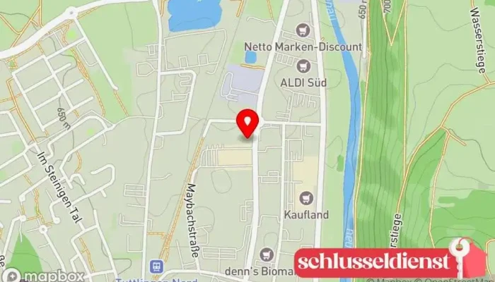 Karte von Bau TUT was Baubetreuung + Sanierung Bauberater in Tuttlingen