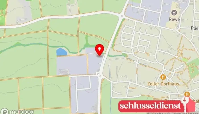 Karte von Bauhof Behörde in Zell unter Aichelberg
