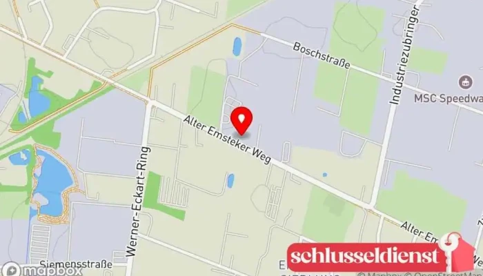 Karte von B&B Überall Metall GbR Metallbauunternehmen, Mechaniker, Unternehmen für Maschinenbau in Cloppenburg