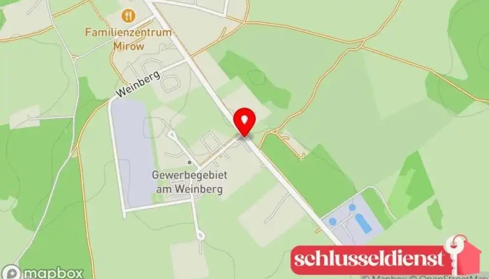 Karte von BBA Müller GmbH Metallbauunternehmen in Mirow