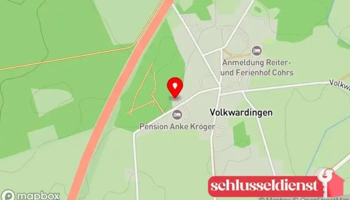 Karte von Bernd Hedder Metallbauunternehmen in Bispingen