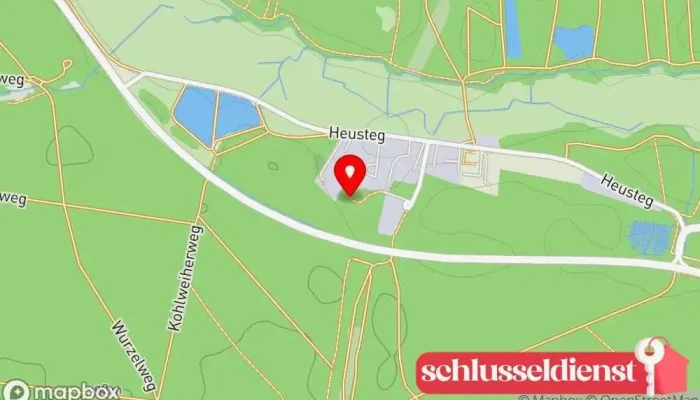Karte von BERND ZIENERT | Stahl- Metallbau Stahlbauunternehmen in 91056 Erlangen
