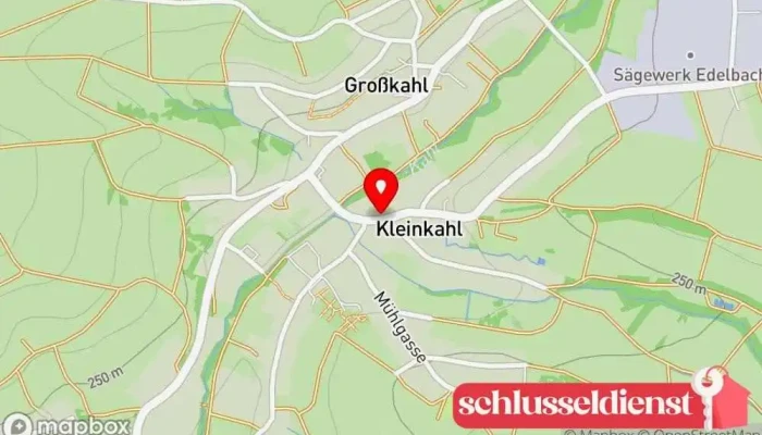 Karte von Bernhard Büttner Metallbau Metallbauunternehmen in Kleinkahl