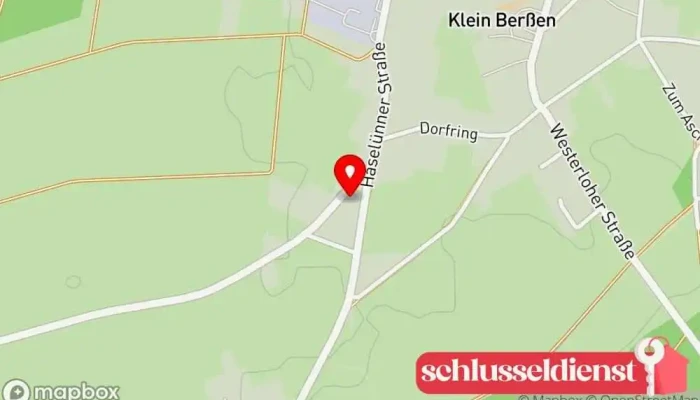Karte von Bernhard Wessels GmbH Sanitärinstallateur in Klein Berßen