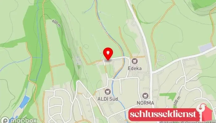 Karte von Berther Edelstahlschweißerei Metallbauunternehmen in Ochsenhausen