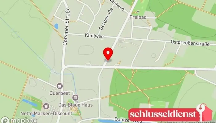 Karte von Bikes & more - Heinz Meyer Motorradgeschäft in Clenze
