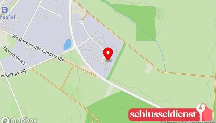 Karte von Böhnke Zerspanungstechnik GmbH Metallbauunternehmen in Scheeßel