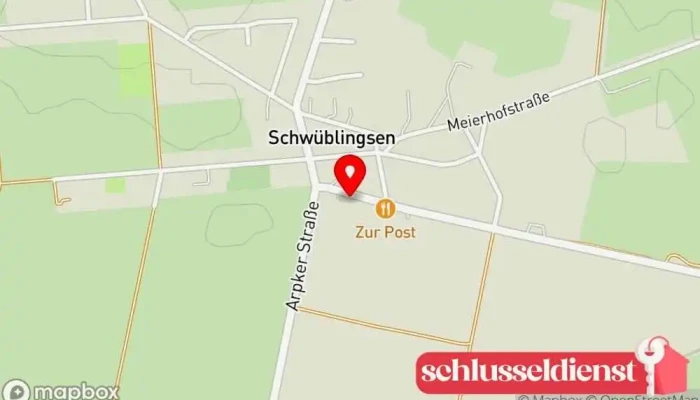 Karte von Brauer u. Wolf Metallbauunternehmen in Uetze