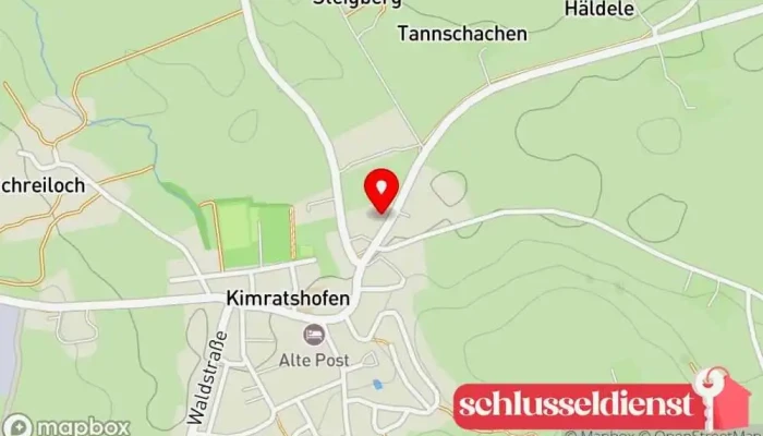 Karte von Briechle Bauelemente Fensteranbieter in Altusried