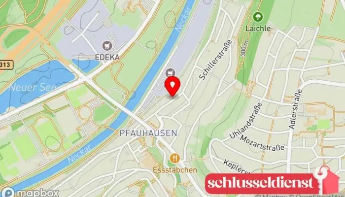Karte von Bronner Metallverarbeitung Metallverarbeitungsunternehmen in Wernau (Neckar)