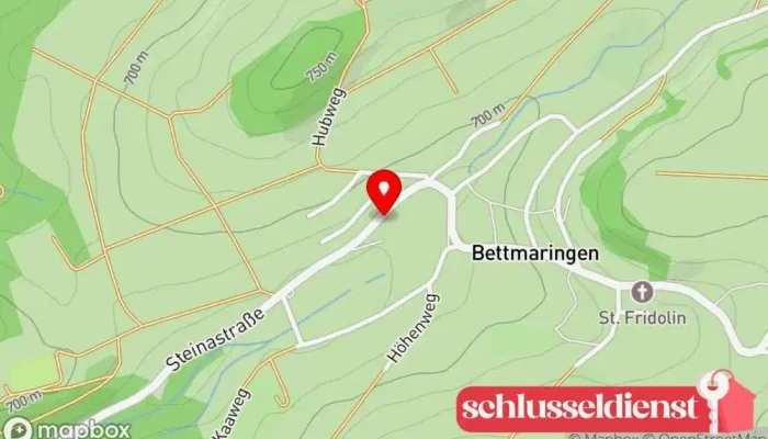 Karte von Bruno Kech Metallbau Metallbauunternehmen in Stühlingen