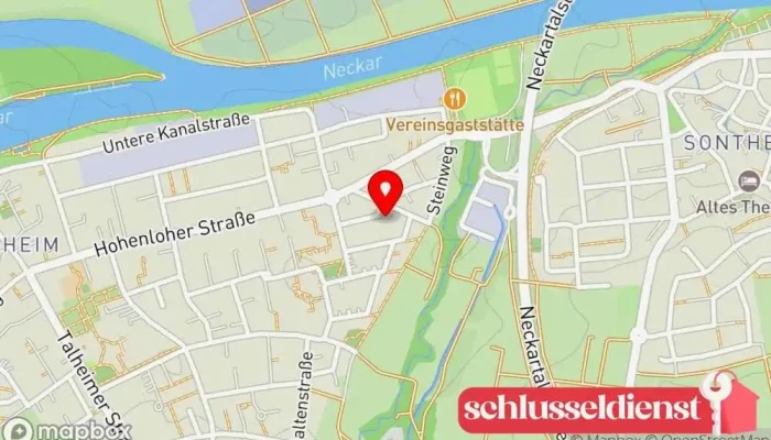 Karte von Brüttinger Max GmbH Metallwerkstatt in Heilbronn