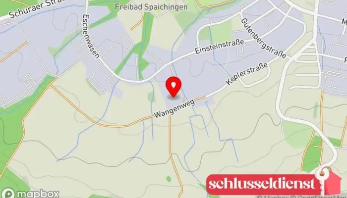 Karte von Bühler Metallbearbeitung GmbH Metallverarbeitungsunternehmen, Medizintechnikhersteller in Spaichingen