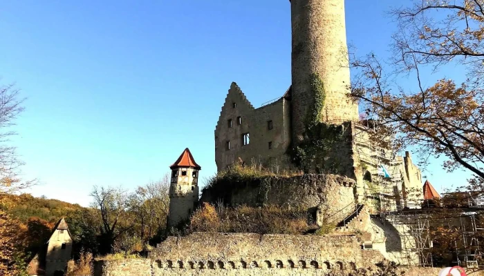 Burg Hornberg Burgbesichtigung -  Vom Inhaber - Neckarzimmern