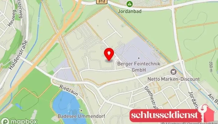 Karte von Burka Metallbau GmbH Metallbauunternehmen in Ummendorf