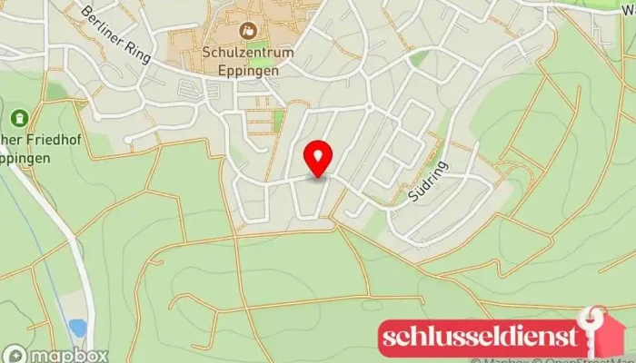 Karte von Christian Gäbert Metallbau Metallbauunternehmen in Eppingen