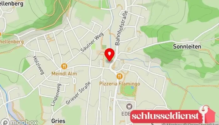 Karte von Christian Schlosser Rechtsanwalt in Bergen