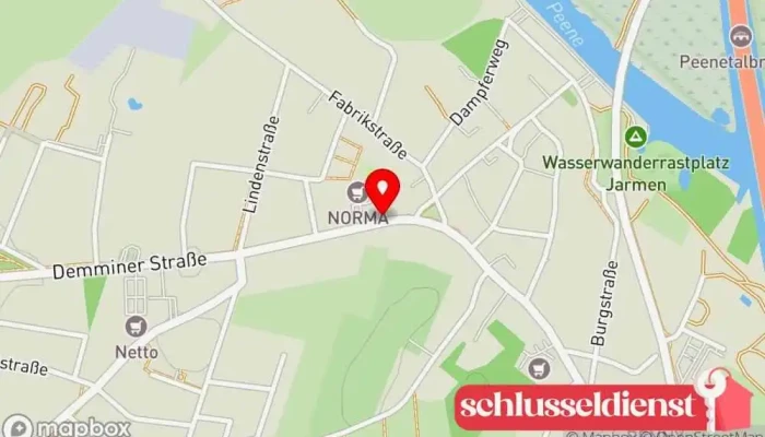 Karte von 
